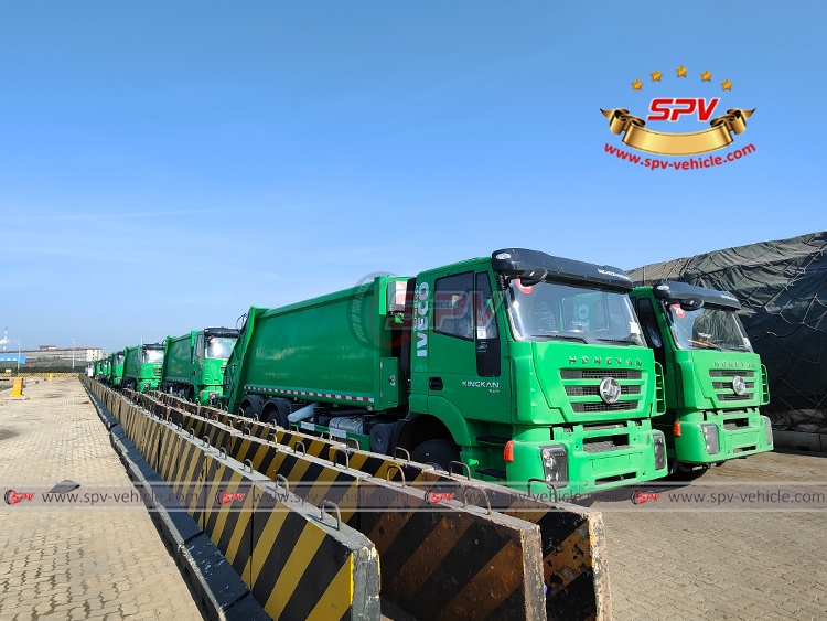 20 CBM Garbage Compactor Truck IVECO - In Port 1 20 CBM Garbage Compactor Truck IVECO - In Port 1